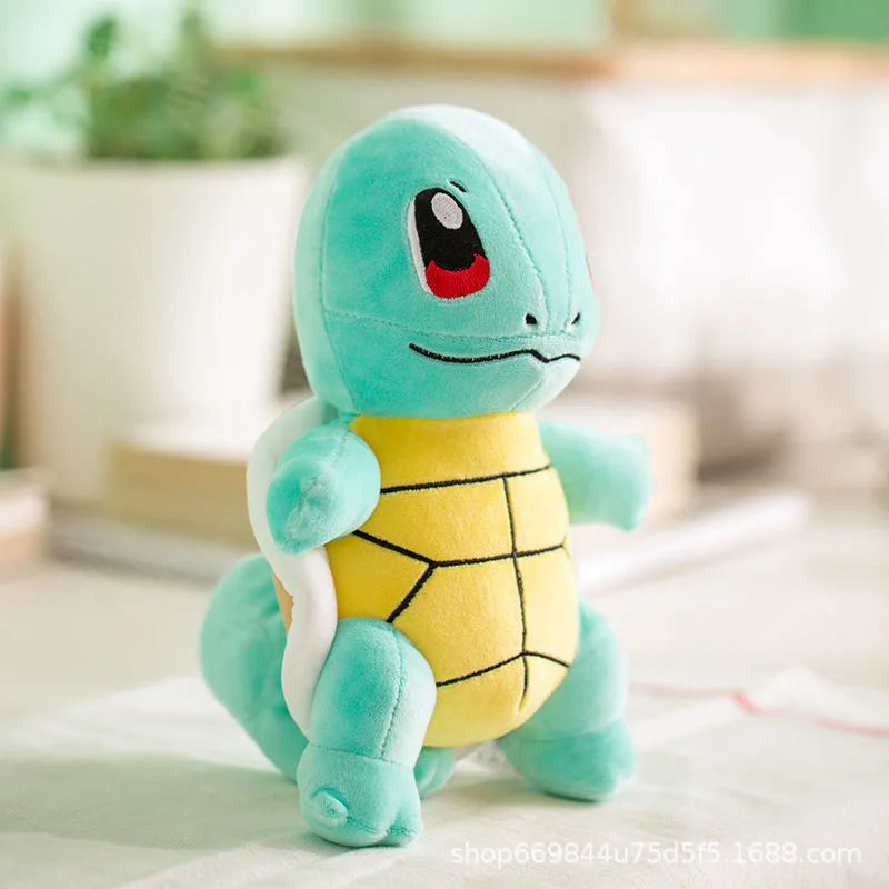 20cm Pokemon Stuffed Plush Toys Kawaii Pikachu Raichu Jenny Turtle Anime Doll Kids Birthday Christmas Gift Beauty Fashion
