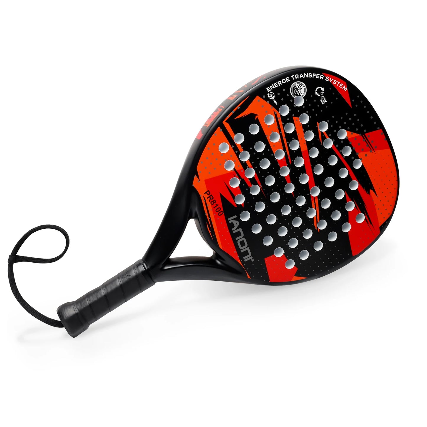 IANONI Padel Racket Carbon Fiber Surface with EVA Memory Flex Foam Core Padel Tennis Racquets Lightweight Beauty World Shop