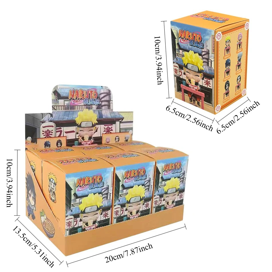 2026 In Stock Hot Sale Bandai Naruto Breeze Ramen Lamian Noodles Theme Blind Box Handmade Ornament Gift Naruto Sasuke Model Toys Beauty World Shop