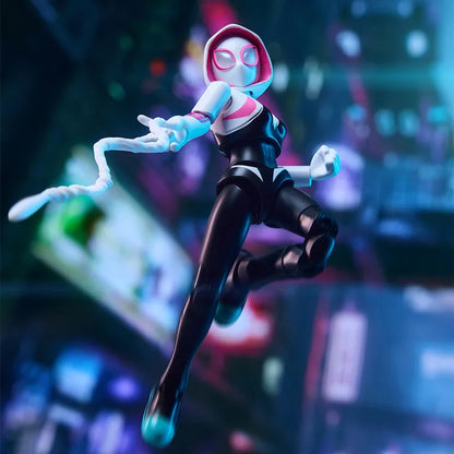BLOKEES Spider-Man Gwen Stacy Venom‌ Doctor Octopus Miles Morales Symbiote Spider-Man Anime Figure Model Blind Box Toys Gifts Beauty World Shop