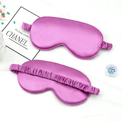 Imitated Silk Eye Patch Shading Sleep Eye Mask Eyepatch Travel Relax Cover Eyeshade Health Sleeping Shield Eye Care Tools Beauty World Shop