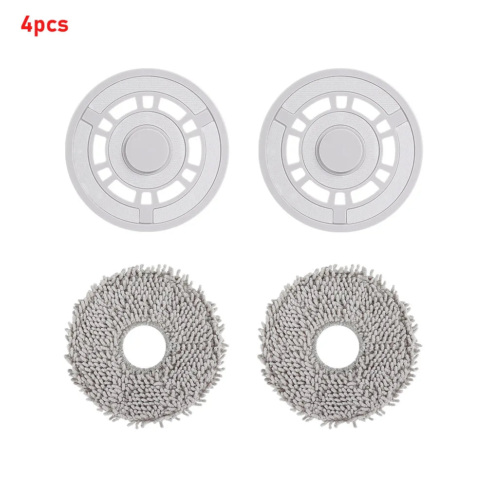 For Xiaomi Mijia Omni All-in-One B101CN Mop Cloth Robot Vacuum For Dreame L10s Ultra S10 S10 Pro X10 Mop Pads Holder Accessories Beauty World Shop