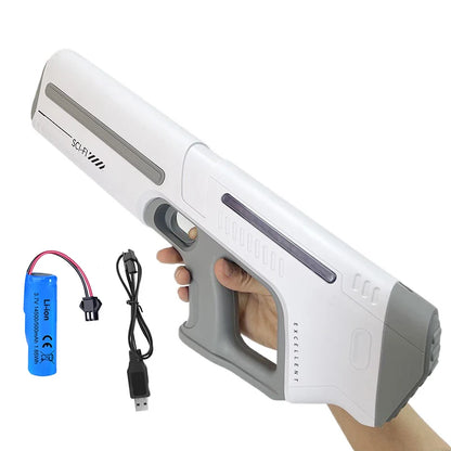 Electric Water Guns For Adults Powerful Squirt Automatic Water Suction Water Blasters Summer Outdoor Beach Toy For boys Kid Gift Beauty World Shop