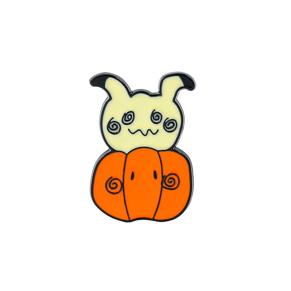 Pokemon Cartoon Metal Enamel Pins Brooch Cute Pikachu Badges Metal Denim Shirt Lapel Pin Jewelry Accessories Beauty World Shop