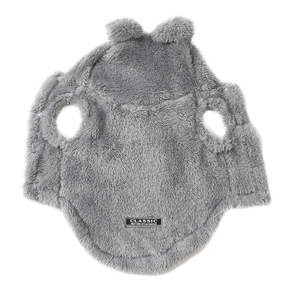 Winter Pet Puppy Hoodie Sweater For Small Medium Dogs Cats Warm Fleece Dog Clothes Coat Yorkshire Chihuahua Jacket Pug Costume