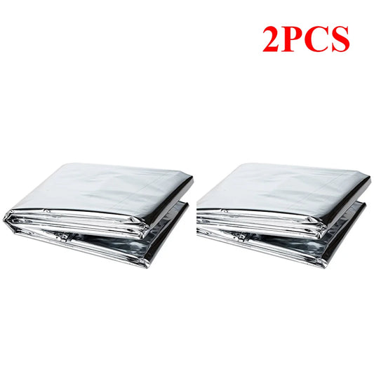 1-10PCS 210x120cm Silver Mylar Reflective Film Covering Sheet CHIC HAVEN