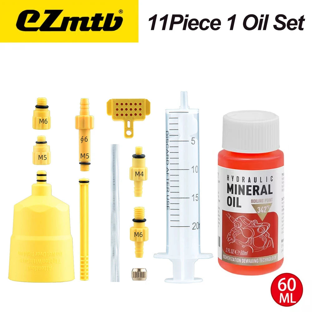 60～120ML Bicycle Brake Oil Bleed Kit Tools For SHIMANO,TEKTRO,Avid,Series MTB Road Bike Brake Repair Tool Beauty World Shop