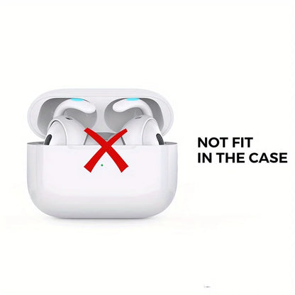 Anti-Slip Silicone Ear Hooks for AirPods Pro 2 | Soft Grip Sporty Eartips, Sweatproof Gym Running Workout Headphones Accessories