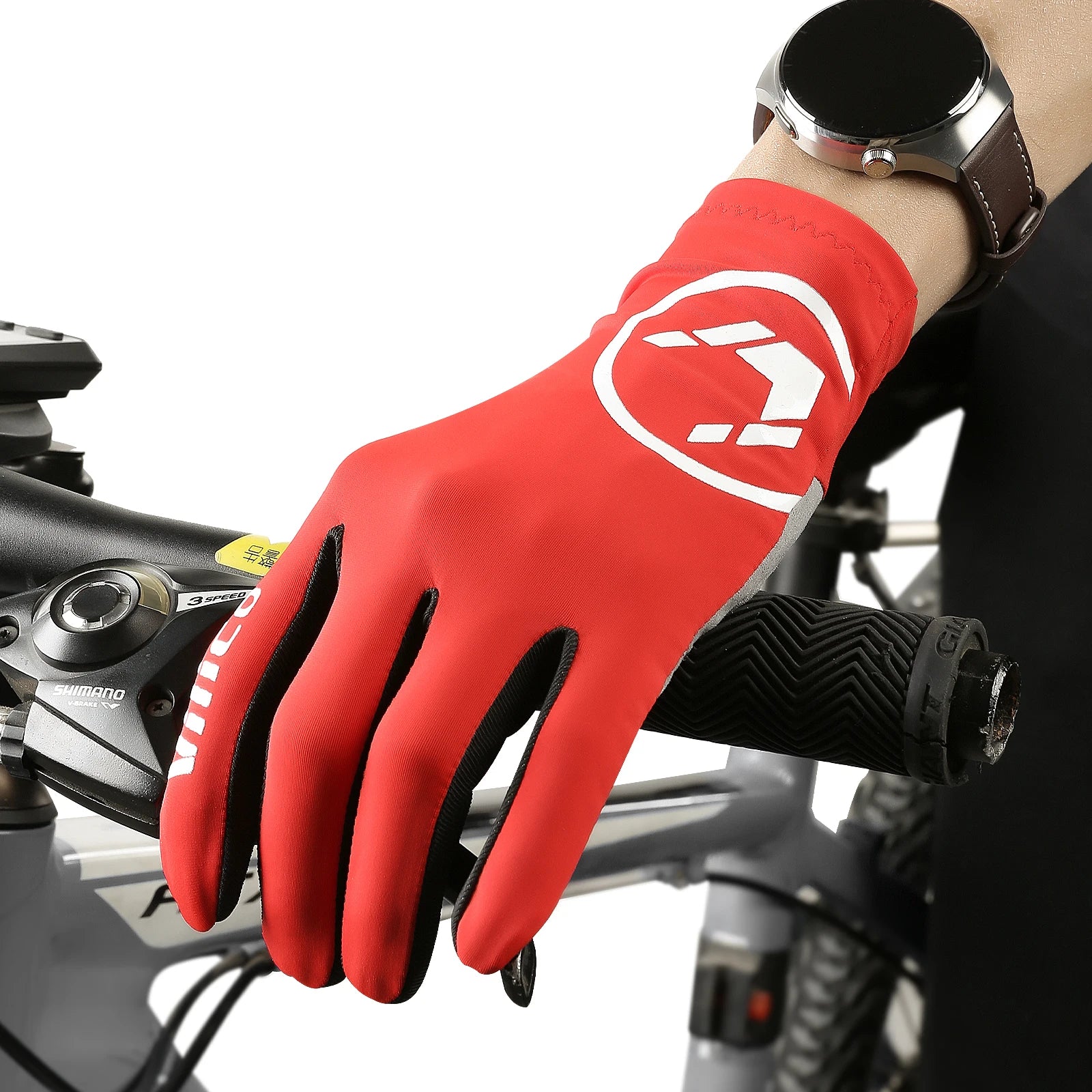 1 Pair Breaking Wind Cycling Gloves Anti-slip Bicycle Mittens Racing Road Bike Glove MTB Biciclet Guantes Ciclismo Beauty World Shop