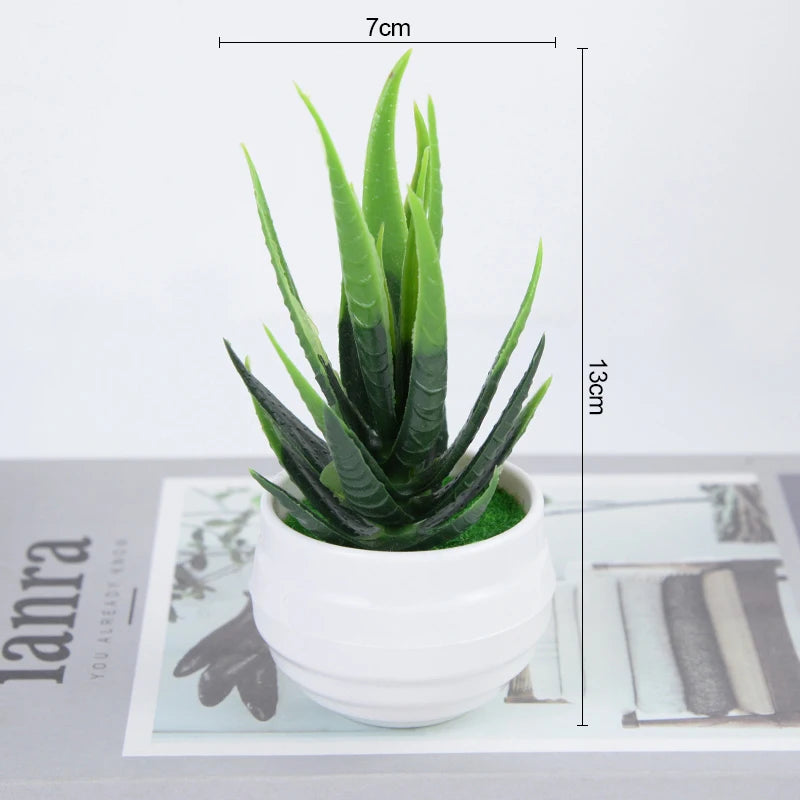 Artificial Plants Bonsai Small Tree Pot Fake Plant Flowers Potted Ornaments For Home Room Table Decoration Hotel Garden Decor Beauty World Shop