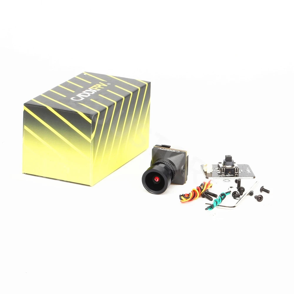 CADDX Ratel Pro 1500TVL 9.5g Ultra Light FOVD NTSC/PAL CMOS FPV Starlight Night Vision Camera for FPV RC Drone Beauty Fashion