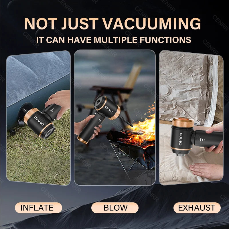 CENRR 2026 Car Vacuum Cleaner Mini 998000PA Cordless Powerful for Home Handheld Blower Car Cleaner Portable Car Vacuum Cleaner Beauty World Shop