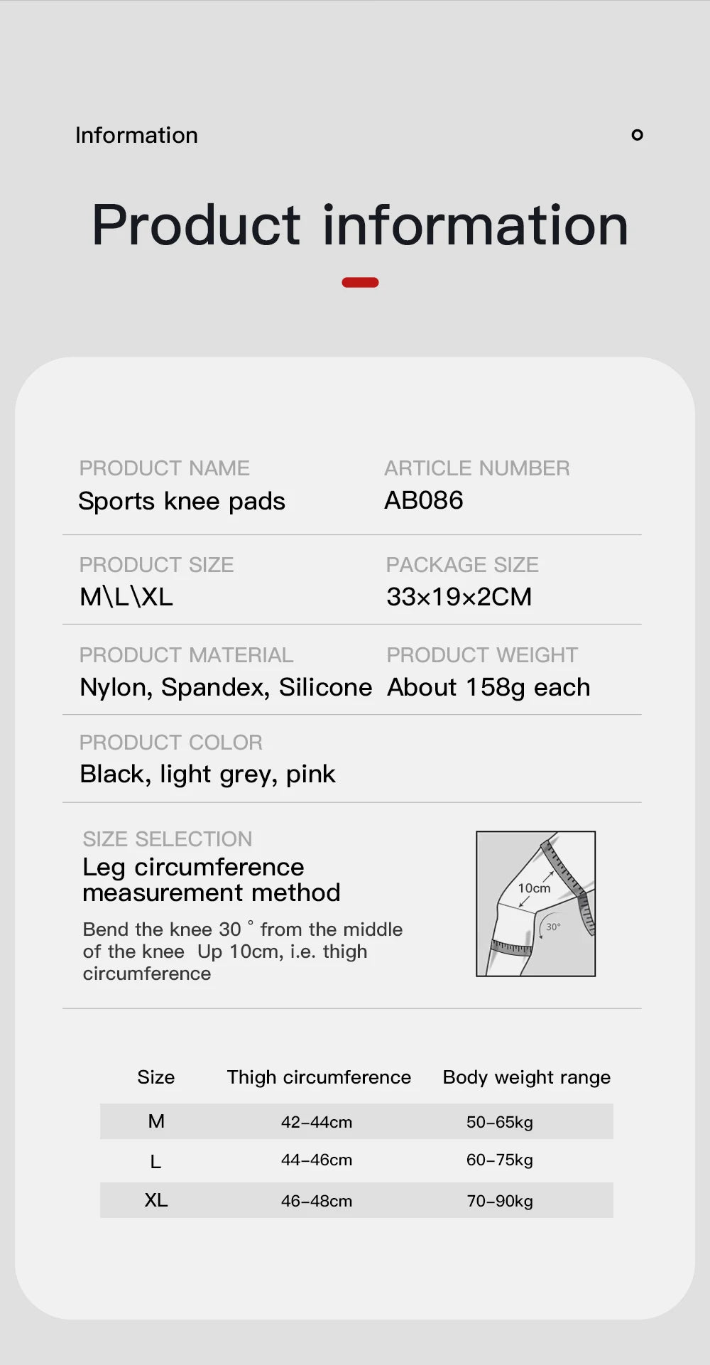 1 PCS Kyncilor Knee Brace Elastic Fitness Basketball Volleyball Running Cycling Daily Sports Nylon Sports Compression Knee Brace Beauty World Shop
