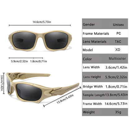 Polarized Fishing Sunglasses for Men Women Classic Camouflage Shades with UV Protection for Outdoor Driving Cycling Hiking Beauty World Shop