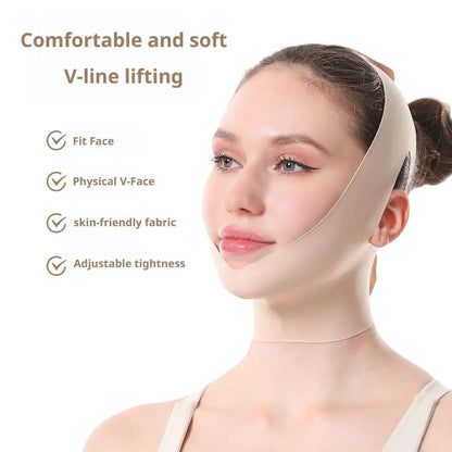 Face V Shaper Facial Slimming Bandage Relaxation Lift Up Belt Shape Lift Reduce Double Chin Face Thining Band Massage Hot Sale Beauty Trend Shop