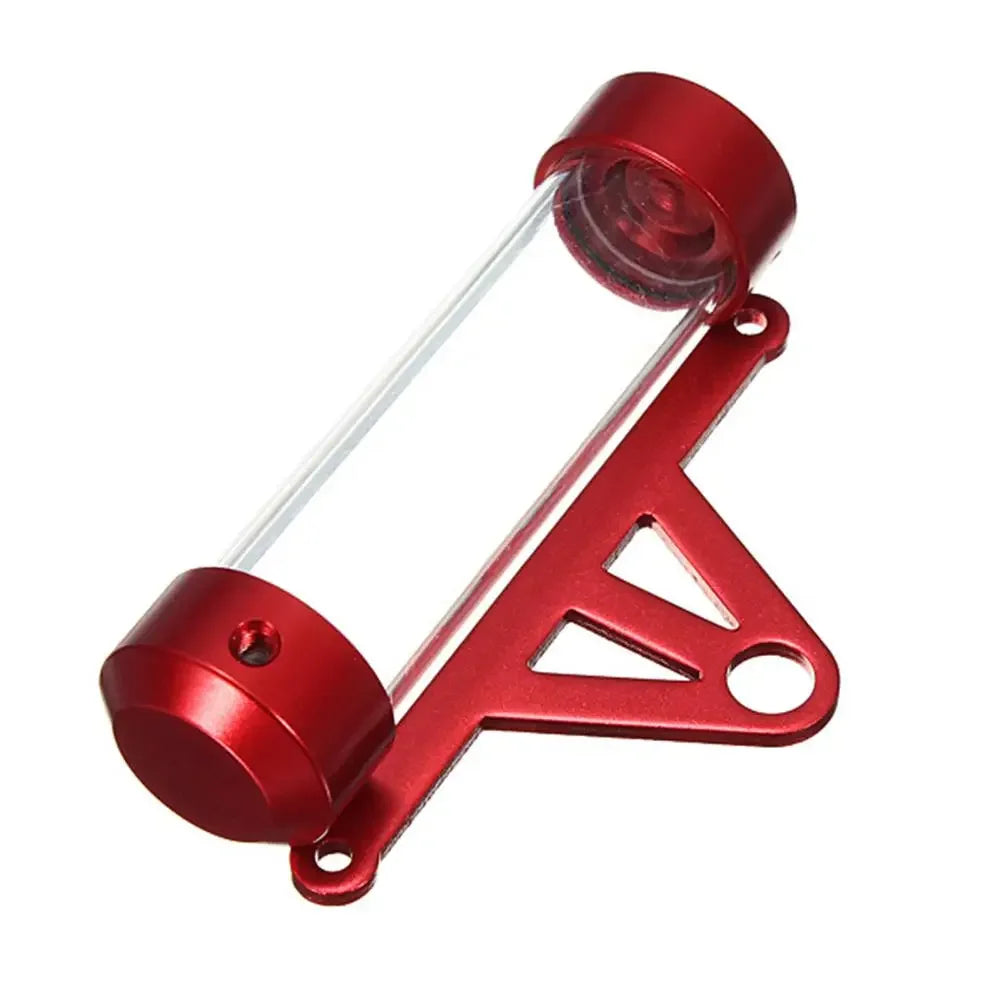 Motorcycle Secure Tube Tax Disc Holder Universal Motorbike Tax Disc Tube Cylindrical Holder Frame Waterproof with Screwdriver Beauty World Shop