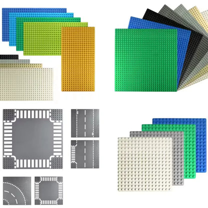 Classic Base Plates 32x32x16x16 Dots MOC DIY Plastic Bricks Baseplates City Dimensions Building Blocks Figures Construction Toys Beauty Fashion