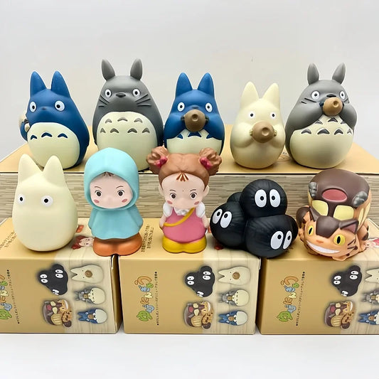 Hot New Anime Cartoon Peripheral Blind Box Trendy Toy Figurine Office Desk Bedroom Bedside Table Decor Students Birthday Gifts Beauty World Shop