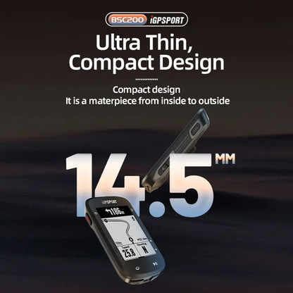 IGPSPORT BSC200 GPS Cycle bike Computer Wireless Speedometer Bicycle Digital ANT+ Route Navigation Stopwatch Cycling Odometer Beauty World Shop