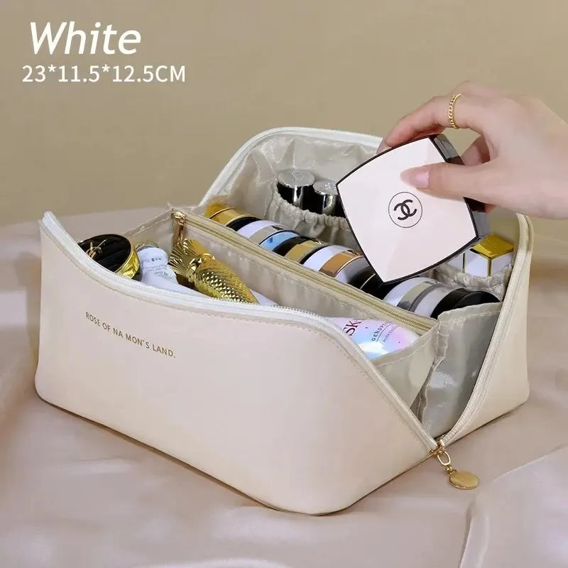 1/2Pcs Cosmetics Storage Kit Large Capacity Travel Toiletry Bag Makeup Bag Ins Advanced Sense Portable Cosmetic Storage Bag Beauty World Shop