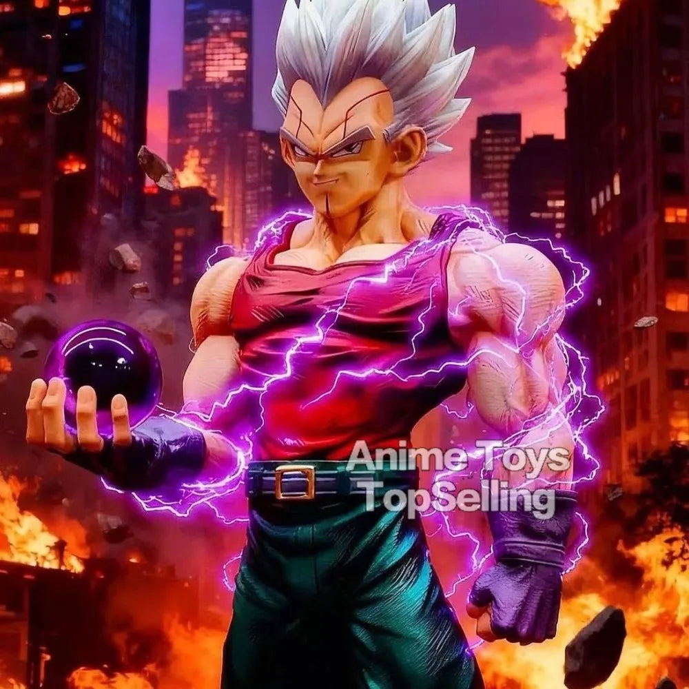 27cm/10.63in Anime Dragon Ball Z Figure GT Baby Vegeta Action Figures Pvc Statue Collection Model Toys Gifts Beauty World Shop