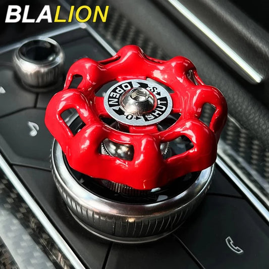 BLALION Fun Car Center Control 3D Valve Decoration Auto Interior Shift Knob Cover Air Conditioner Button Valve Switch Sticker Beauty World Shop