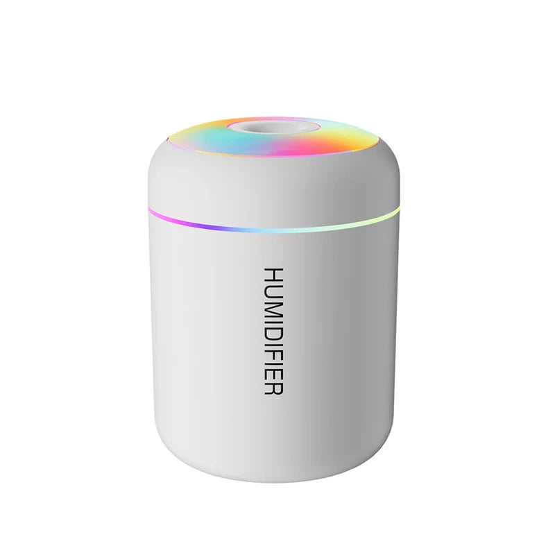 HOMEFISHMini Air Humidifier Usb Aroma Diffuser Essential Oil Purifier Cool Mist Sprayer  Home BedroomLED Desktop humidificador Beauty World Shop