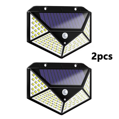 1/2/4Pcs Intelligent Light Controlled LED Solar Lights Waterproof Human Body Sensing Street Light for Outdoor Garden Lighting Beauty World Shop