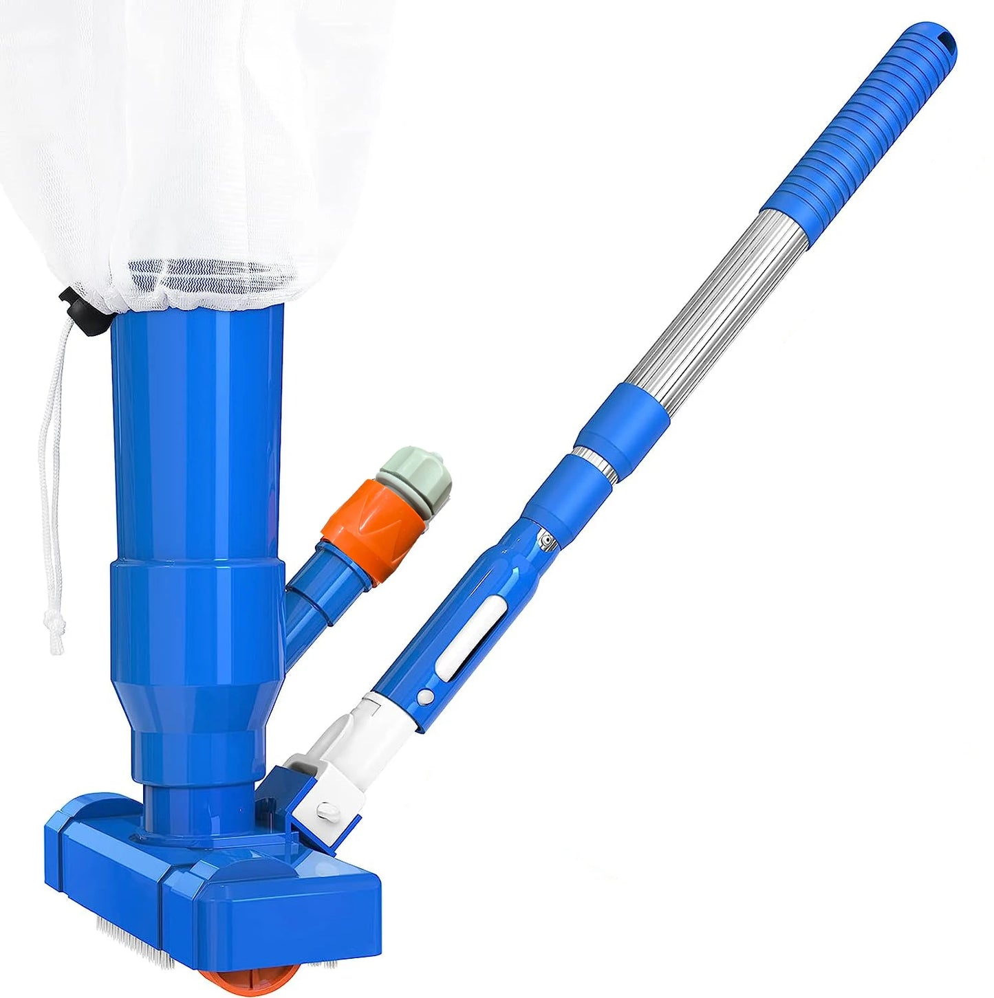 Upgrade 40" Portable Pool Vacuum Cleaner,Pool Underwater Vacuum Jet Cleaner w/Brush Beauty World Shop