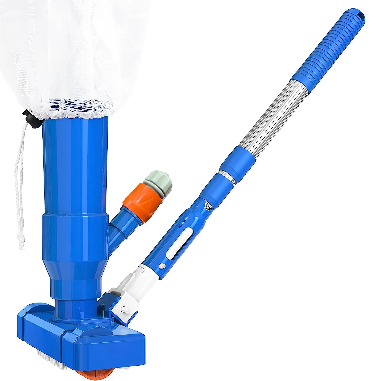 Upgrade 40" Portable Pool Vacuum Cleaner,Pool Underwater Vacuum Jet Cleaner w/Brush Beauty World Shop