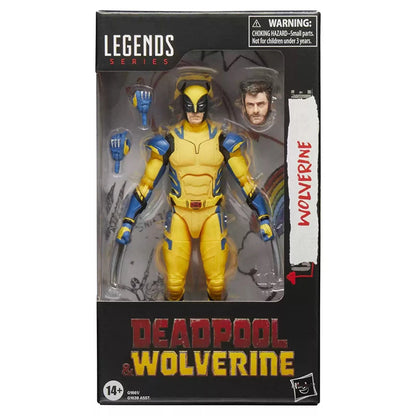 Hot Deadpool & Wolverine Action Figure X-Men Joint Movable New Mutants Wilson Comics Wade Movie  Model Customized Gifts Kids Toy Beauty World Shop