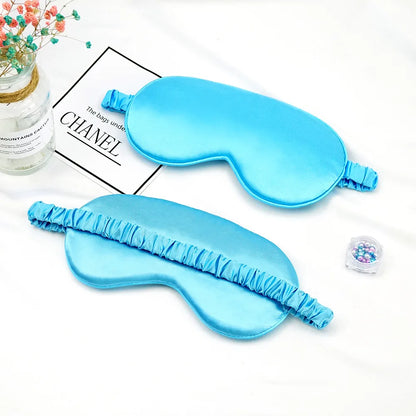 Imitated Silk Eye Patch Shading Sleep Eye Mask Eyepatch Travel Relax Cover Eyeshade Health Sleeping Shield Eye Care Tools Beauty World Shop
