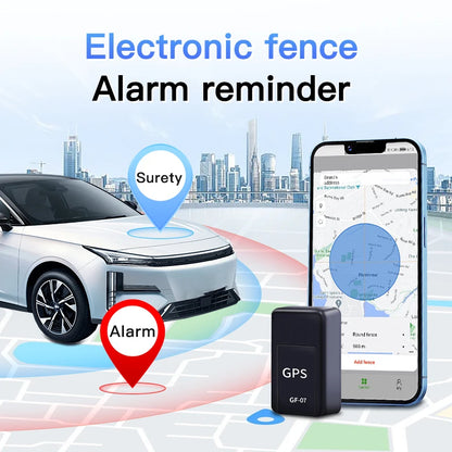 Car GPS Tracker GF07 Vehicle GPS Locator Strong Magnetic Real-time GPS Tracking Device Anti-lost Alarm GPS Position APP Beauty World Shop