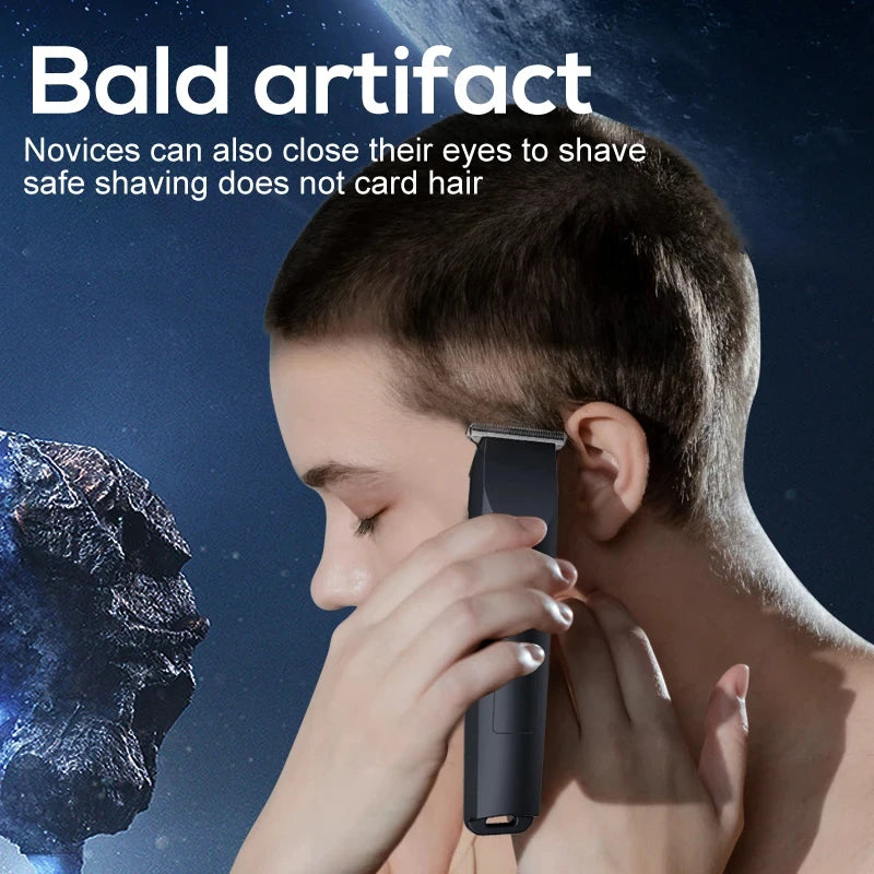 Design of adjustable cutter head with USB charging for electric hair clipper hair and beard trimming Beauty World Shop