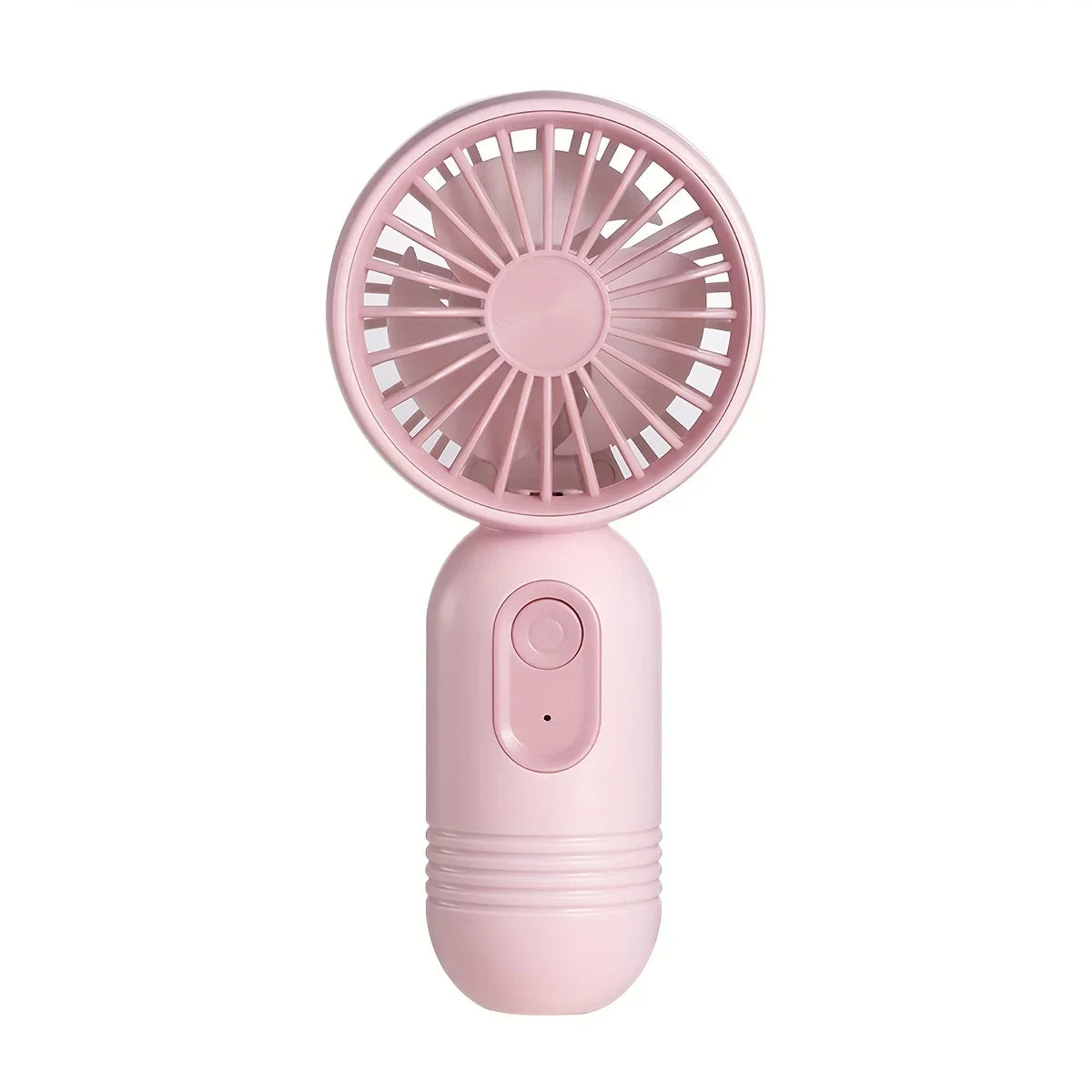 Mini Handheld Fan 3-Speed Strong Wind USB Rechargeable Long Lasting Portable Desk Fan For Students Office Outdoor Travel Camping Beauty World Shop