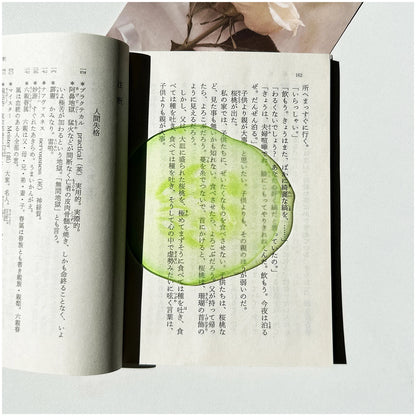 Delicate Transparent Acrylic Apple Bookmark Reading Mark Student Gift Premium Feeling Cute Grape Tomato Bookmarks Beauty World Shop