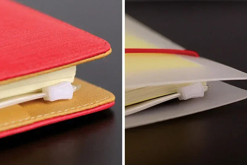 10Pcs  A5 A6 A7 Binder Pocket Binder Zipper Folders for 6 Ring Notebook Divider Page Waterproof PVC Leaf Document Filing Bag Beauty World Shop