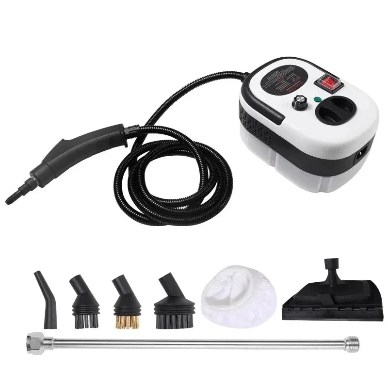 Portable Handheld Steam Cleaner High Temperature Pressurized Steam Cleaning Machine With Brush Heads For Kitchen Car Beauty World Shop