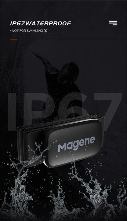 Magene H303 H64 Heart Rate Monitor Mover Sensor Dual ANT Bluetooth With Chest Strap Cycling Computer Bike Wahoo Garmin Sports Beauty World Shop
