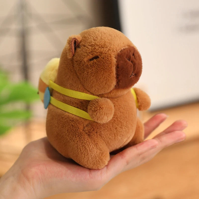 Capybara Plush Toy Pendant Keychain Capibara Cosplay Pokemon Pikachu Disney Stitch Sanrio Kuromi Plushies Stuffed Bag Decor Gift Beauty World Shop