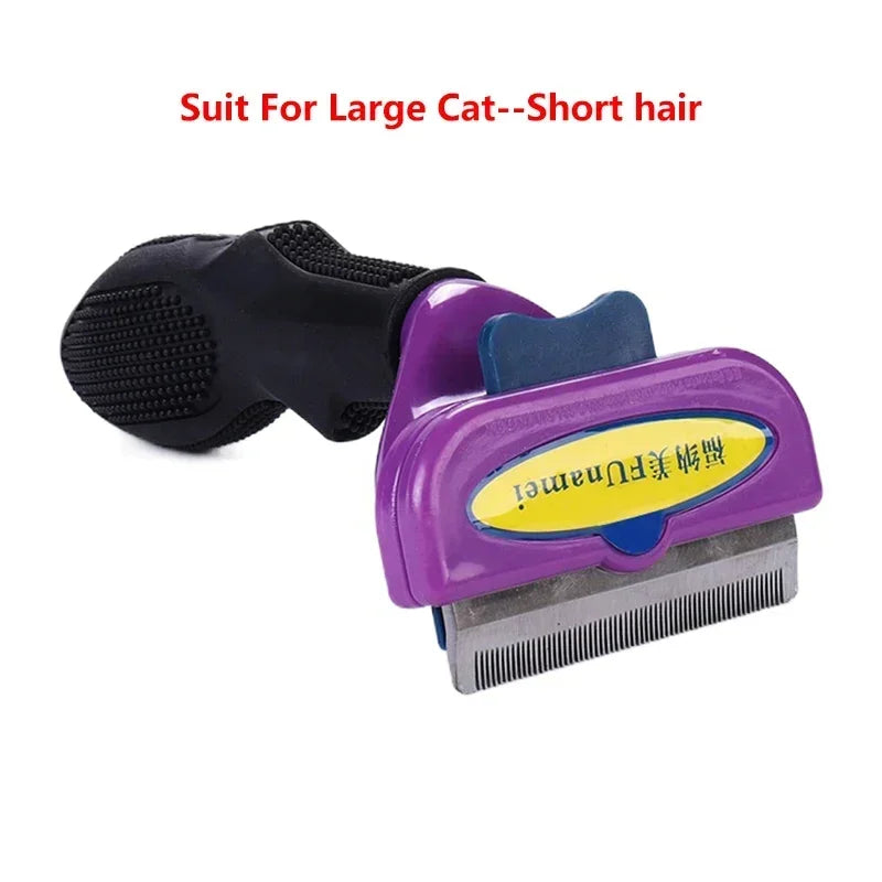 Cat Hair Removal Comb Cat Brush Pet Grooming Brush Dog Comb Cat Hair Massage Comb Cat Hair Remover Cleaning Grooming Cat Combs Beauty World Shop