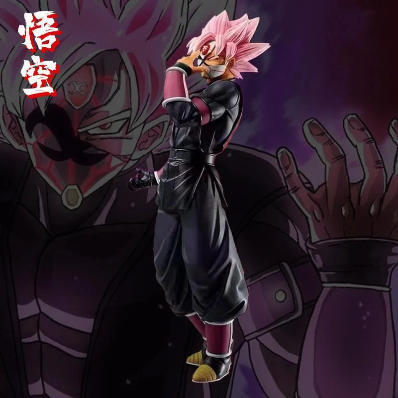 Super Dragon Ball Heroes Figure Zamasu Black Goku 25cm PVC Action Figures GK Statue Collection Model Toys for Children Gifts Beauty World Shop
