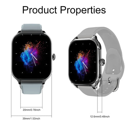 LAXASFIT H9 and H6 Smartwatch Dial to Answer Calls Calorie Tracking Heart Rate Blood Oxygen Monitoring Bluetooth Smart Watch Beauty World Shop
