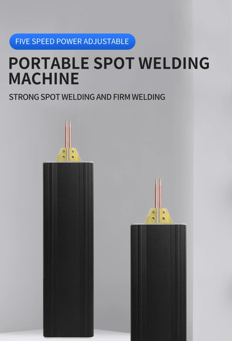 Handheld Battery Spot Welding Machine Portable 18650 Lithium Battery Nickel Sheet Nickel Strip Welding Aluminum Welding Head Beauty World Shop