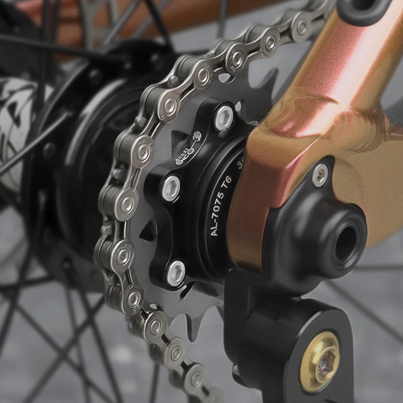 MUQZI Single Speed Cassette Cog 12T 13T 14T 15T 16T 17T 18T 19T 20T 21T 22T Bike Cassette Conversion Kit Beauty World Shop