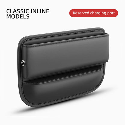 Universal Car Seat Gap Organizer Storage Box Multifunction Leather Crevice Side Storage Pocket Wallet Keys Card with Cup Holder Beauty World Shop