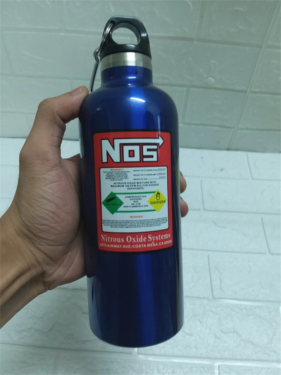 Car Insulation Cup NOS Nitrogen Cylinder Vacuum Stainless Steel Kettle 500ml High-capacity Travel Sports Bottle Water Cup 2025 Beauty World Shop