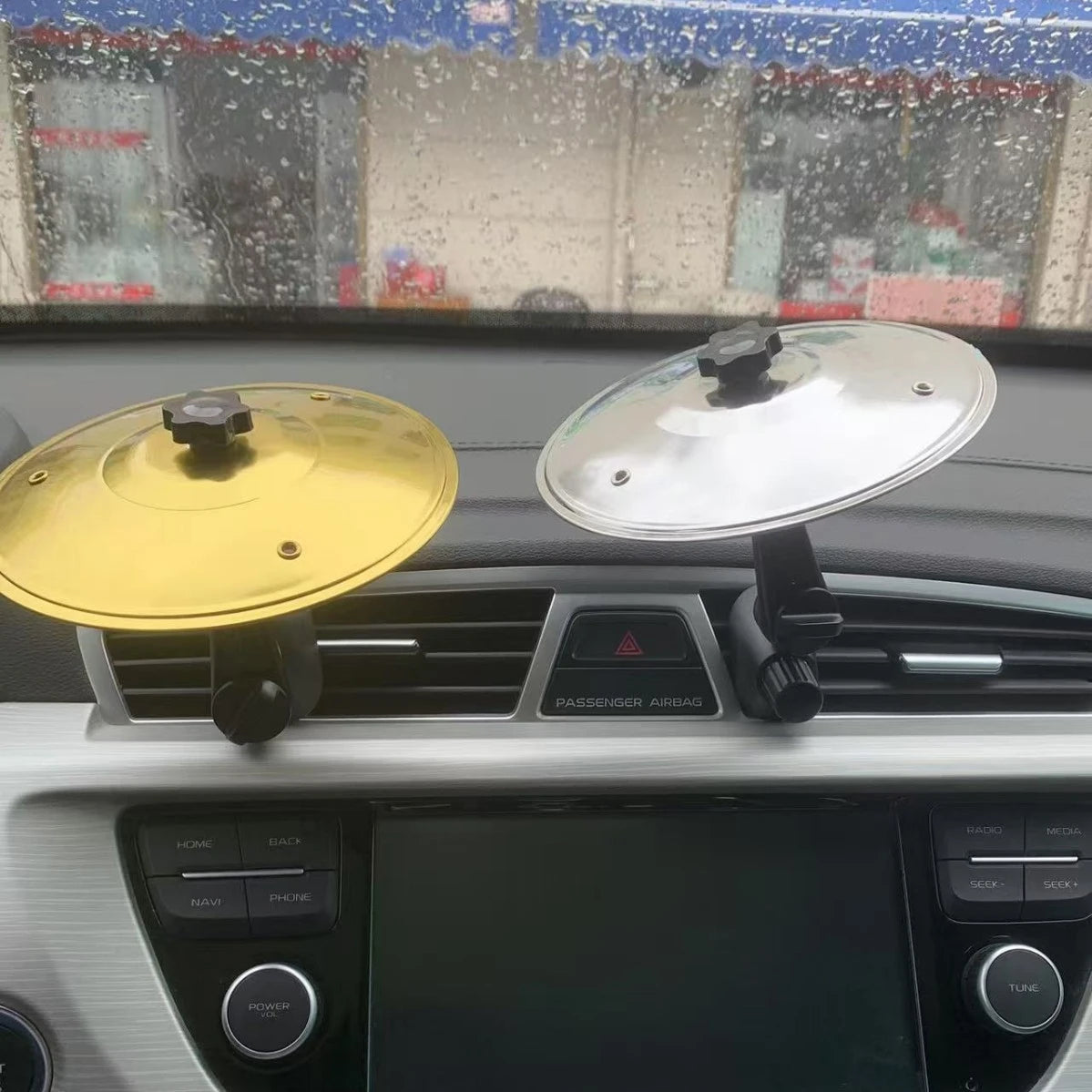 Universal Mini Drums Colliding With Cymbals Vent Decoration For Car Rugged Automotive Interior Accessories Crash Proof Design Beauty World Shop