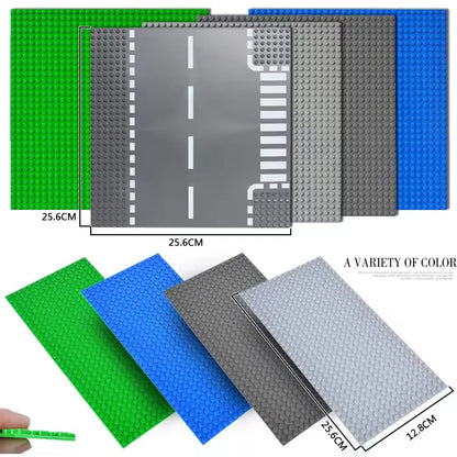 32x32x16x16 Dots Classic Base Plates MOC DIY Plastic Bricks Baseplates City Dimensions Building Blocks Figures Construction Toys Beauty World Shop