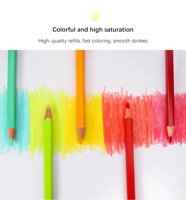 Brutfuner 48/72/120/150/160/180Colors Pencils Professional Oil Wood Soft Watercolor Pencil For School Draw Sketch Art Supplies Beauty World Shop